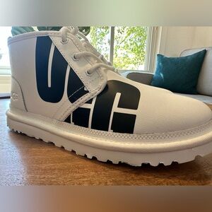 NEW no box white logo  UGG Neumal UGG Neumel Leather